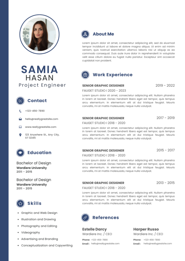 Editable Professional CV