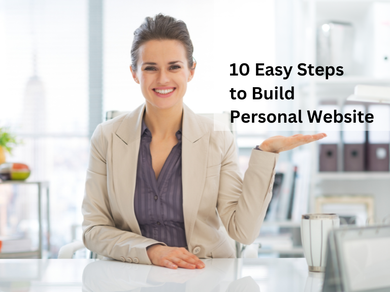 10 steps to build personal website